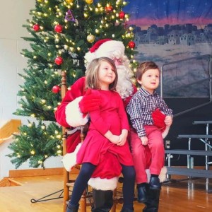 The PreK and Kindergarten Breakfast with Santa was a fun.